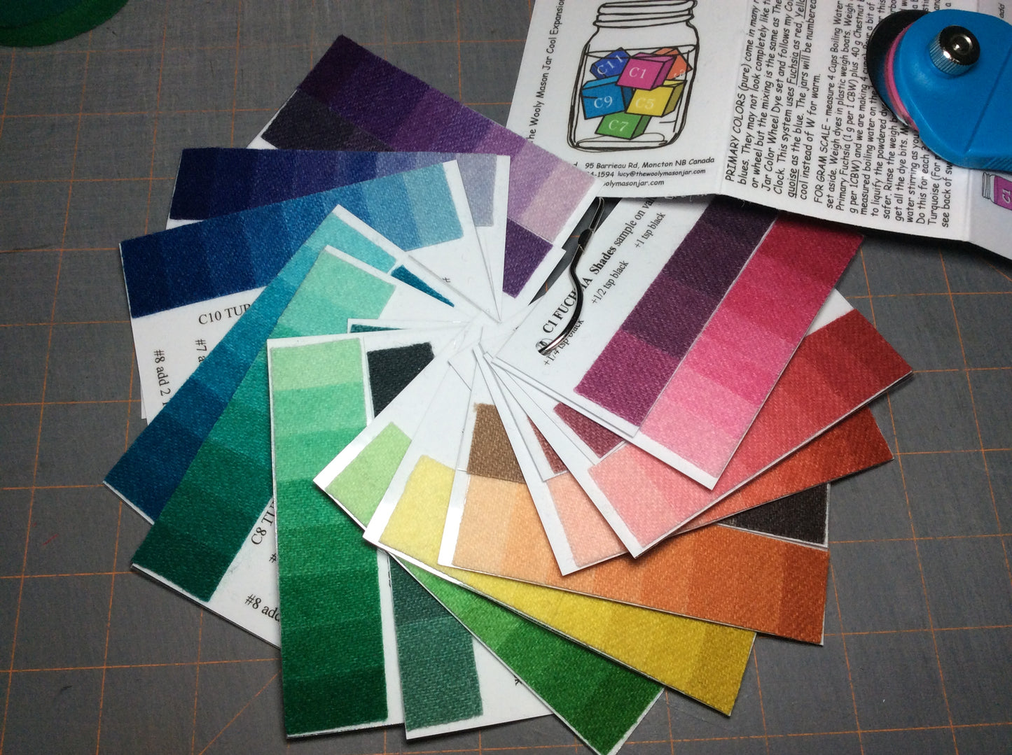 Cool Expansion 1 with Dyes (Fushia, Sun Yellow and Turquoise)