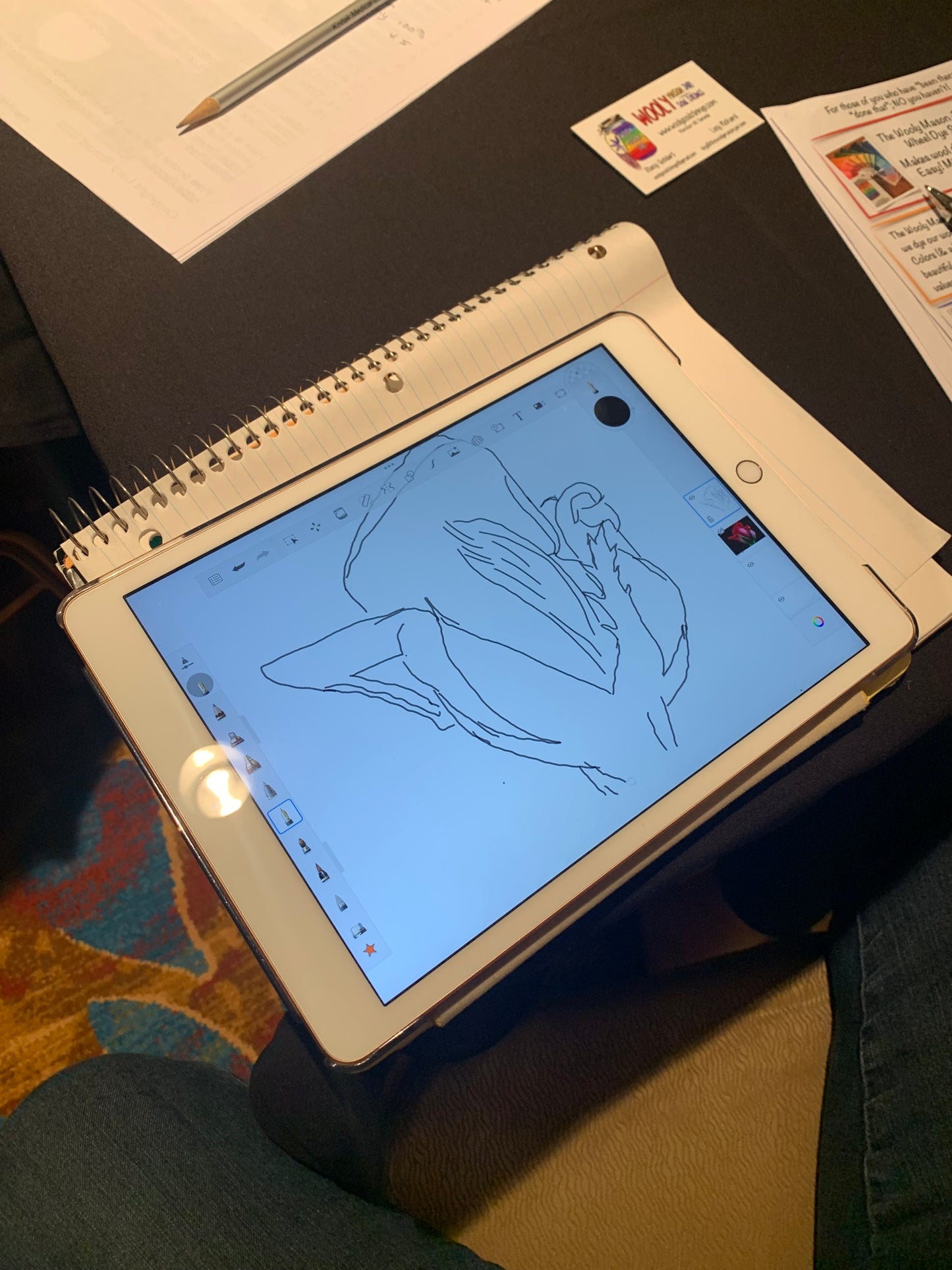 Zoom Sketchbook Workshop For IPad with Lucy Richard 2025