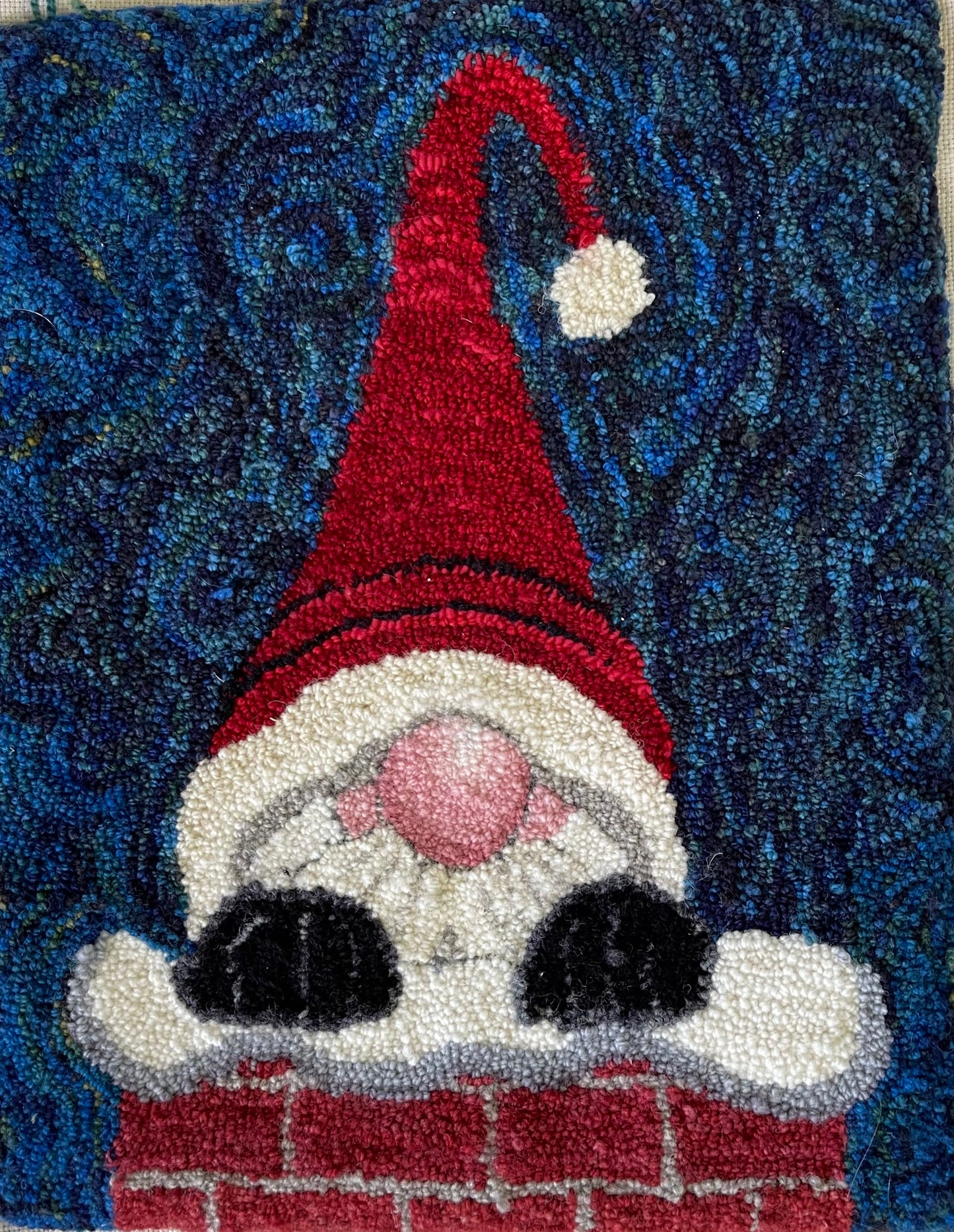 Ode to Van Gogh Yarn skein