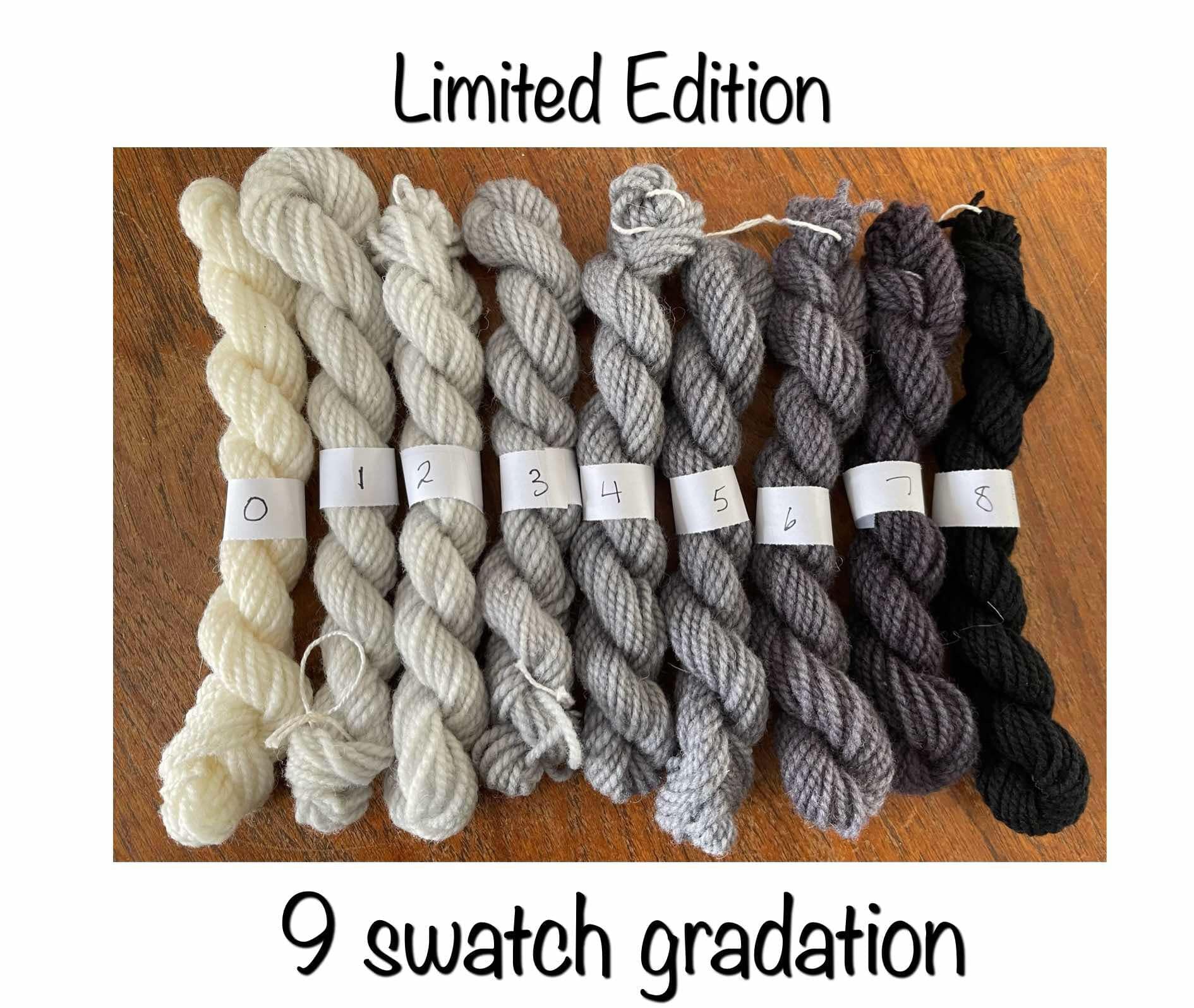 9 Swatch Gradation Limited Edition – The Wooly Mason Jar & Wooly Soul ...