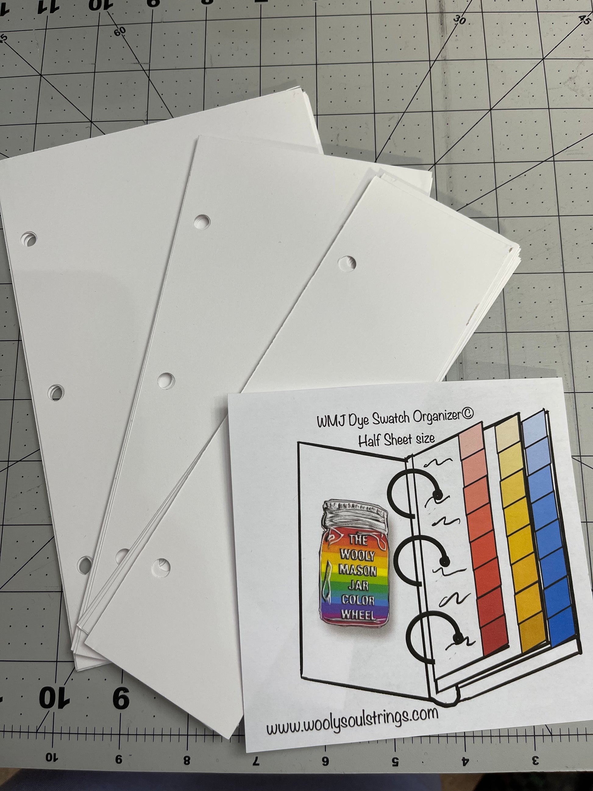 WMJ BINDER INSERTS only 24 pcs – The Wooly Mason Jar & Wooly Soul Strings