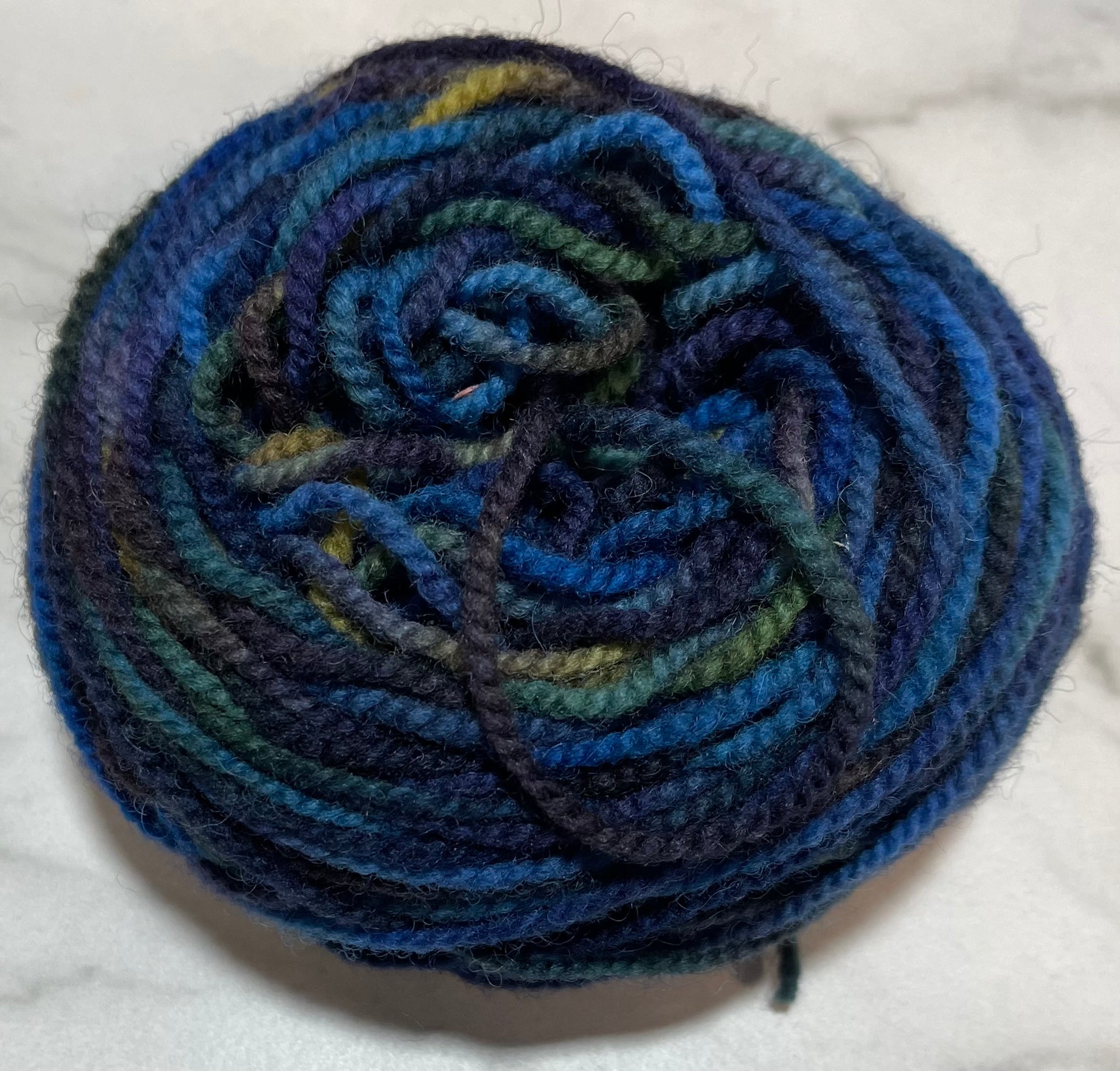 Ode to Van Gogh Yarn skein – The Wooly Mason Jar & Wooly Soul Strings