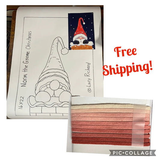 NORM the Gnome Pattern (Paper) with NOSE Guide & Nose Strips