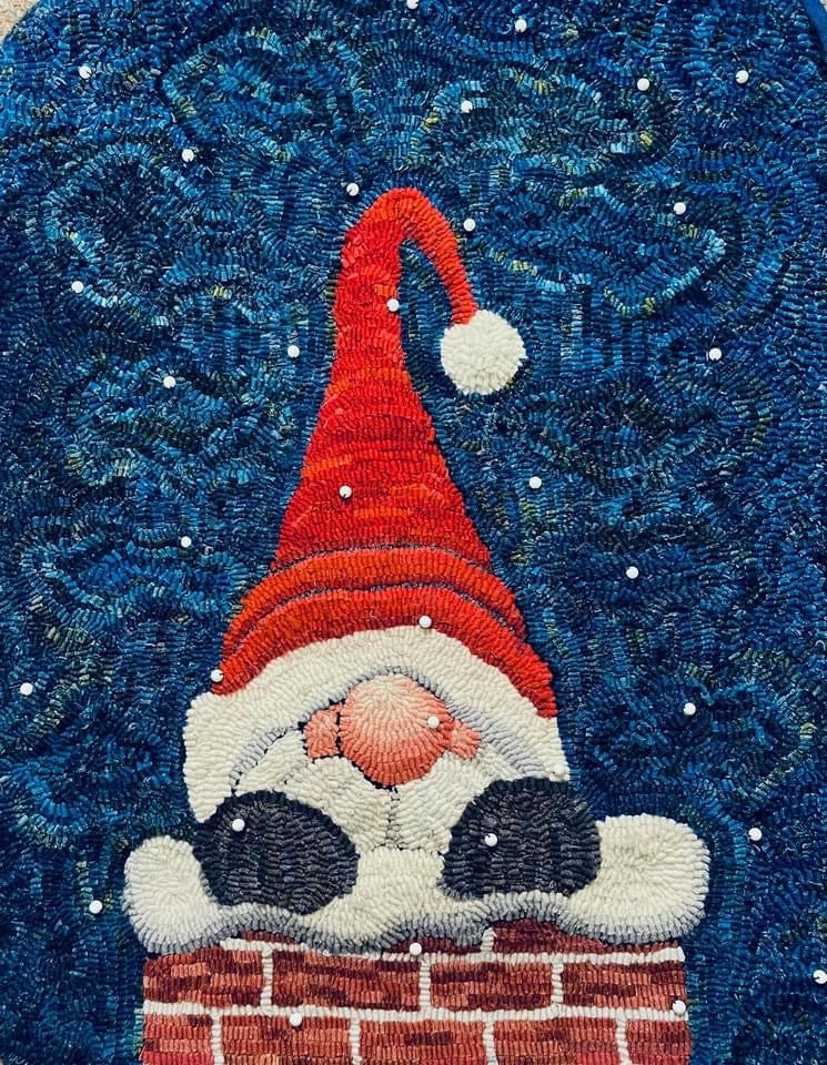 Norm the Gnome Christmas Pattern *Choice of Monks Cloth or Linen*. Nos ...