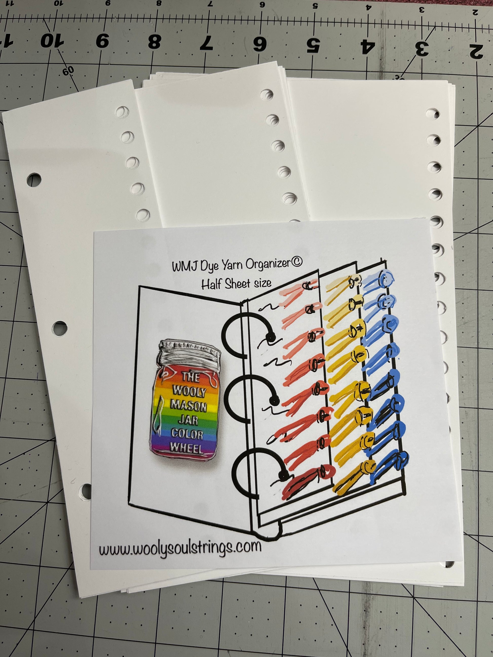 WMJ BINDER INSERTS only 24 pcs – The Wooly Mason Jar & Wooly Soul Strings