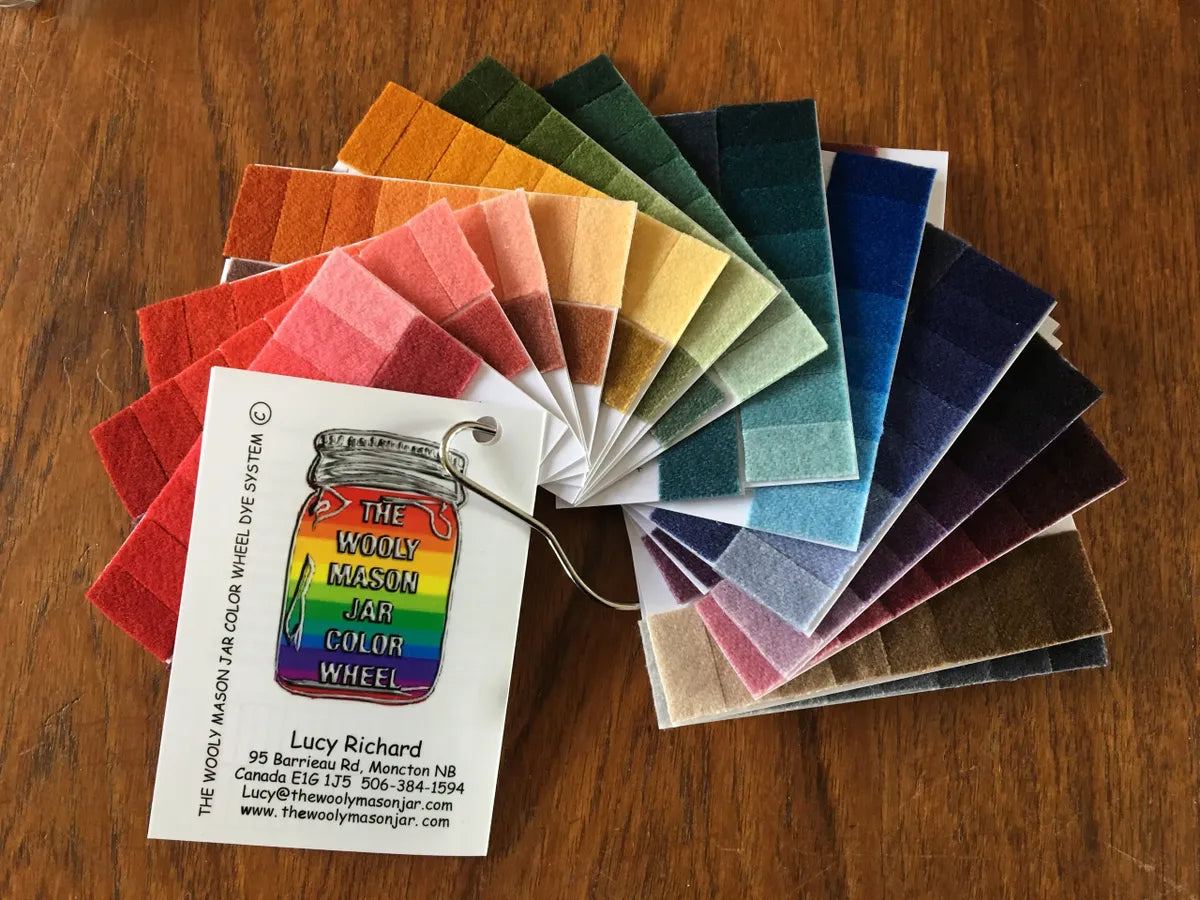 Original WMJ Color Wheel Dye System (Warm Cards Only)